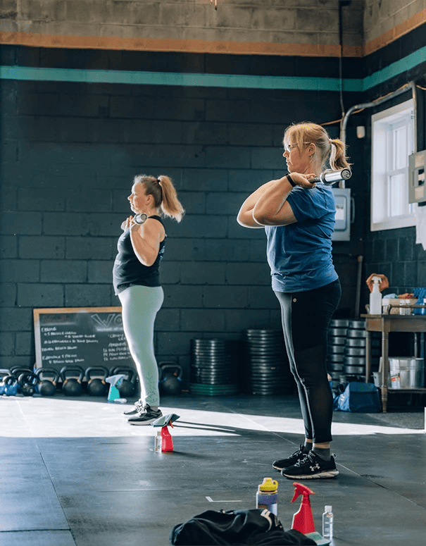 small group personal training core Shred 27